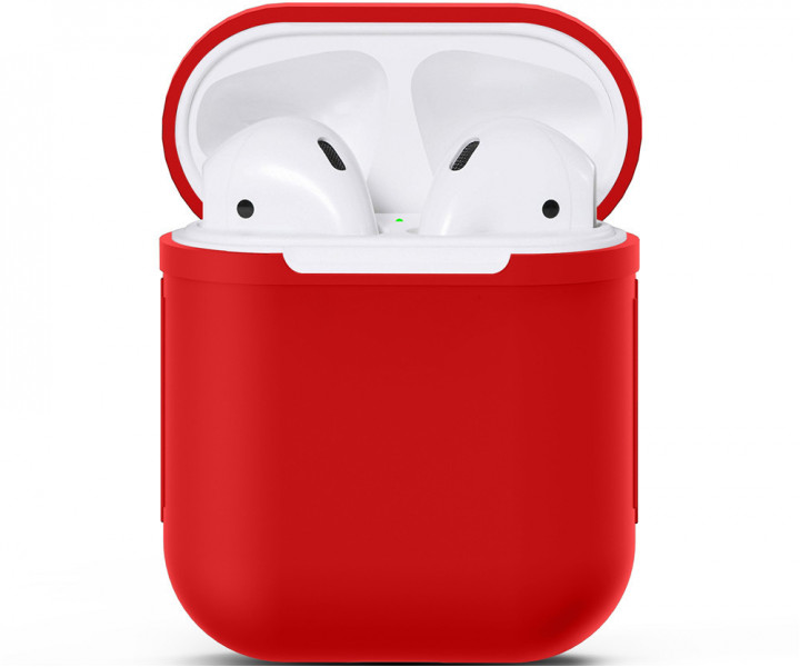 Чохол для Airpods Silicon Case Red